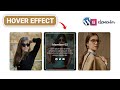 Elementor Text over Image on Hover | WordPress Elementor Pro Tutorial | Elementor Tricks