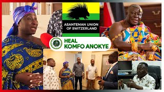 Massive Crowd Join Asanteman Switzerland To Donate Whooping GHC80000 To Otumfour’s HEAL KATH Project