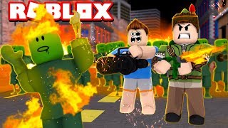 DEFENDA A TORRE DO APOCALIPSE DE ZUMBIS NO ROBLOX!! (Tower Defender Simulator)