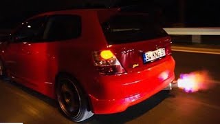 Honda Civic Type-R EP3 - FN2 Varex Egzoz ve Kesici Videoları | K20-K24 Exhaust and Launch