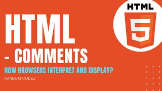 HTML Tutorial - 18 - Comments