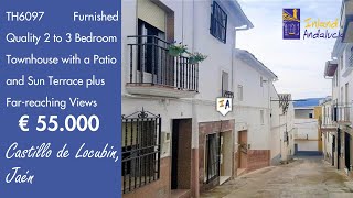 55K, Furnished Quality 3 Bed Townhouse + Terrace Property for sale in Spain inland Andalucia TH6097