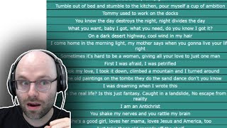Can I Guess the Song From The Lyrics? (Sporcle)