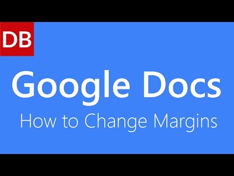 How to Change Margins Google Docs Tutorial