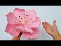 How To Make Giant Paper Flower #2 / Paper Flower / Góc nhỏ Handmade