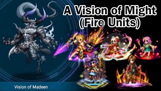 [FFBE] A Vision of Might (Fire Category Units)