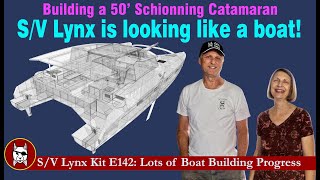 Kit E142: Lots of Boat Building Progress