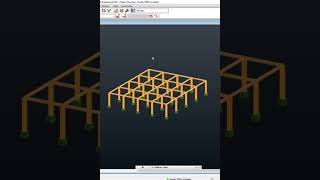 Quantity survey in Robot Structural Analysis #Shorts