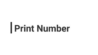 Java Program to Print an Integer/Number | Java Practical Interview Question | 01