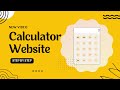 How to Build a Calculator with HTML, CSS, and JavaScript | Step-by-Step Tutorial