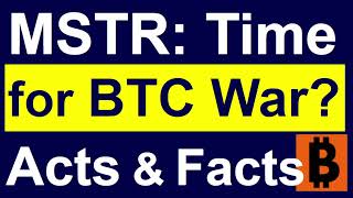 Bitcoin + MSTR Acts & Facts: Is Strategy at War? 7 Takes about the Crash for High Conviction Hodlers