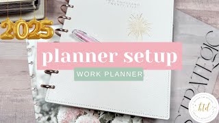 2025 Planner Setup Process | Classic Discbound Happy Planner | Work + Life Hourly Layout