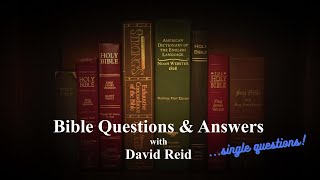 Question 82: How to resolve Paul's instruction to refrain from disputings...?