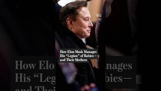 How Elon Musk Manages His 'Legions' of Babies—And Their Mothers