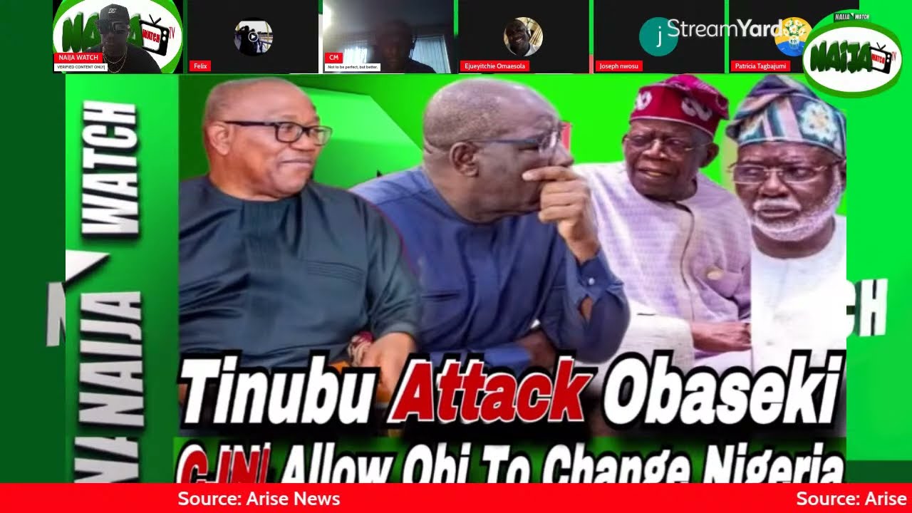 (25-8-23)CJN| Allow OBI To Change Nigeria| Tinubu Attack Obaseki ...