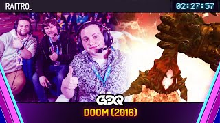 DOOM (2016) by Raitro_ in 2:27:57 - Awesome Games Done Quick 2024