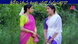 శ్రీదేవి పక్కన ఉంది ఎవరో గుర్తుపట్టారా || Telugu Movie Scenes #GangothriMovies