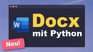 Python Word Automation: Create countless documents with placeholders | Tutorial (German, easy)