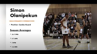 Simon Olanipekun NBL D3 2022/23 Season Highlights