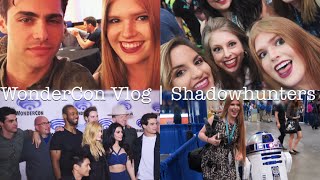 WONDERCON 2016 VLOG | Shadowhunters Cast + Malec Interview