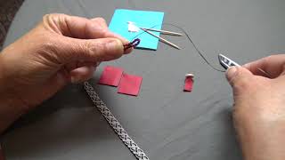 Four Braid Color Band Sami Bracelet Making Kits- Video Instruction