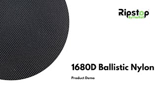 1680 Ballistic Nylon - Fabric Demo Video