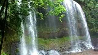 Waterfalls in Ngardmau State in Palau