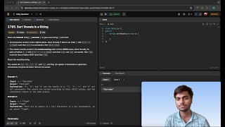 LeetCode 2785 | Sort Vowels in a String | Step-by-Step Solution (C++ / Java / Python)