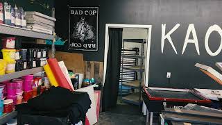 KAOS MERCH-CLEANING AND ORGANIZING