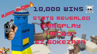 Hitting 10,000 Wins in Roblox Bedwars