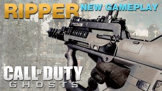 CoD Ghosts "NEW WEAPON" GAMEPLAY - The Ripper (Devastation Map Pack)