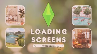 75 Loading Screens for Sims 4 with Links