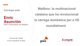 Esmorzar executius PwC amb Enric Asunción, CEO i Cofundador de Wallbox