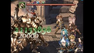 【グラブル】火有利想定3ポチ2000万(限定キャラなし装備敷居高)