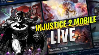 Live solo raids | Ancient Judgement | Injustice 2 Mobile | Arena