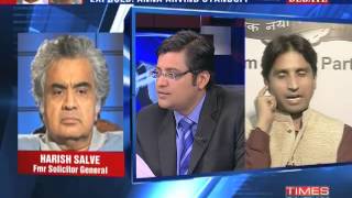 The Newshour Debate:Fallout complete Anna Hazare vs Arvind Kejriwal ?-Full Debate (19th Nov 2013)