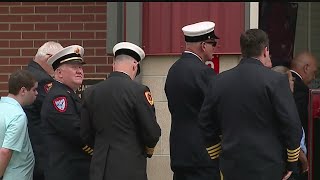 Procession honoring local hero wraps up