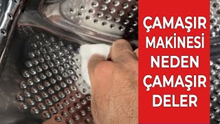 Çamaşır Makinası Çamaşırları Neden Deler?