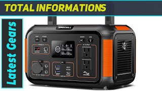 GRECELL Portable Power Station 500W: Your Ultimate Outdoor Power Solution!