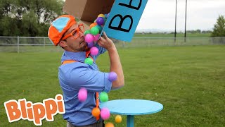 Learn the Alphabet with ABC Boxes | Sing With Blippi | Blippi | Kids Songs | Moonbug Kids