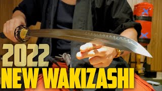 New 2022 Yongli Wakizashi ( the best $100 sword? ) #ninja #shinobi #wakizashi