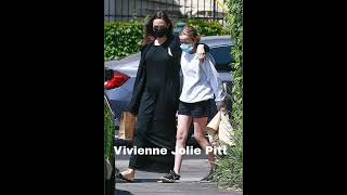 Angelina Jolie Daughters #angelinajolie #shorts #short