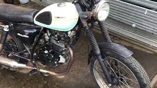 Sinnis Retro Star Start Up May 2023 . 2017 Model 125cc retro bike start up before we stripped it