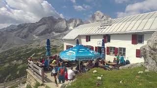 Ehrwald, AT to Zugspitze, DE (Top of Germany)