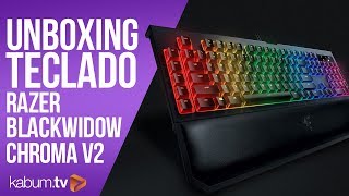 Th3darkness apresenta o Teclado Blackwidow Chroma V2 da Razer | KaBuM!