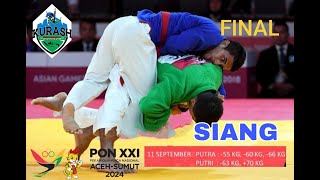 FINAL CABOR KURASH .. PON ACEH SUMUT 2024