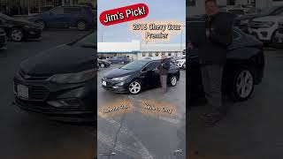 Check out Jim’s Pick of the Week: this 2016 Chevy Cruz Premier! #homewoodchevy