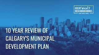 10 Year Review of the Municipal Development Plan