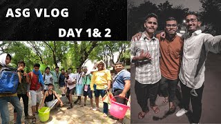 ASG vlog | day 1 \u0026 day 2 | Walchand college of engineering