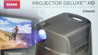 ION Projector Deluxe HD - Ultimate Unboxing \u0026 Demo 📦🎬